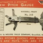 Goodell Pratt No. 315 Screw Pitch Gauge