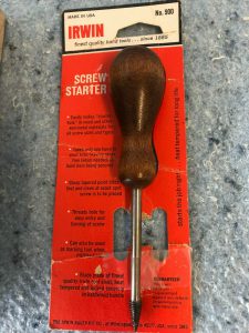 Irwin No. 900 Screw Starter